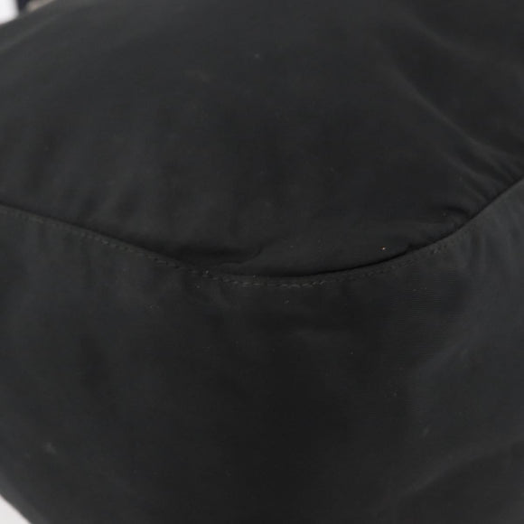 PRADA Shoulder Bag Nylon Black Auth bs18091