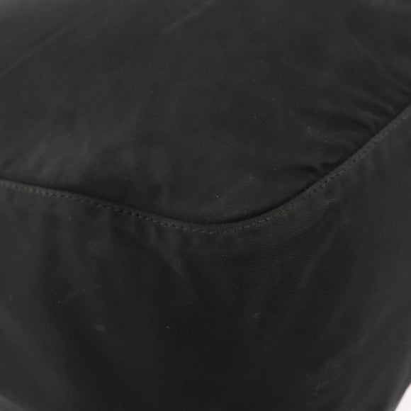 PRADA Shoulder Bag Nylon Black Auth bs18091