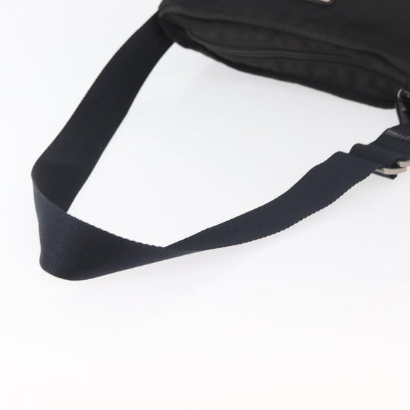 PRADA Shoulder Bag Nylon Black Auth bs18091