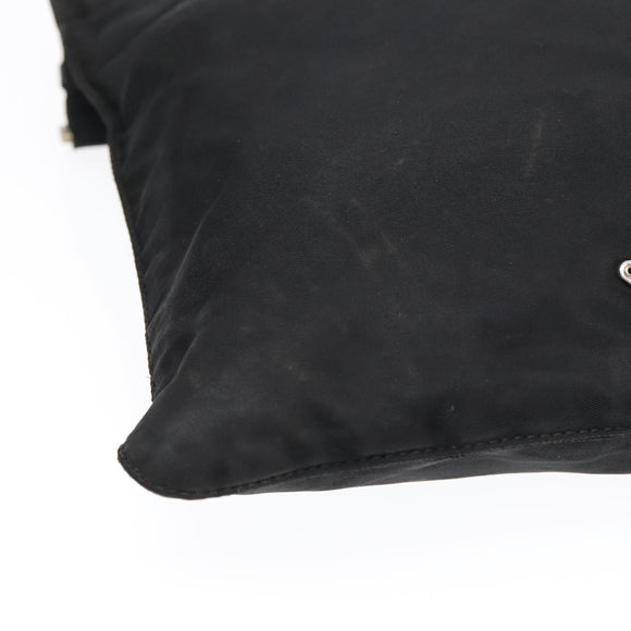 PRADA Shoulder Bag Nylon Black Auth bs18093
