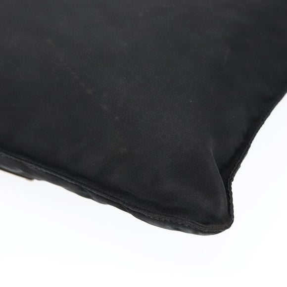 PRADA Shoulder Bag Nylon Black Auth bs18093