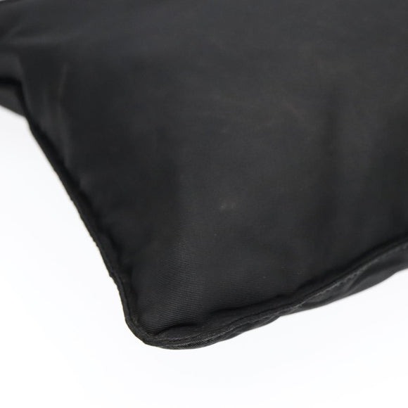PRADA Shoulder Bag Nylon Black Auth bs18093