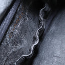 CHANEL COCO Mark vanity Pouch Calf Skin Black Gold CC Auth bs18099-22