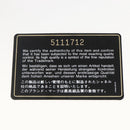 CHANEL COCO Mark vanity Pouch Calf Skin Black Gold CC Auth bs18099-24