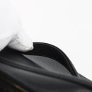 CHANEL COCO Mark vanity Pouch Calf Skin Black Gold CC Auth bs18099-8