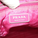 PRADA Hand Bag Nylon Pink Auth bs18106-19