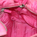 PRADA Hand Bag Nylon Pink Auth bs18106-20