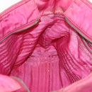 PRADA Hand Bag Nylon Pink Auth bs18106-21