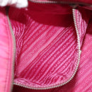 PRADA Hand Bag Nylon Pink Auth bs18106-22