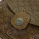 CELINE Macadam Canvas Shoulder Bag PVC Beige Auth bs18108-18