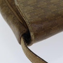 CELINE Macadam Canvas Shoulder Bag PVC Beige Auth bs18108-7