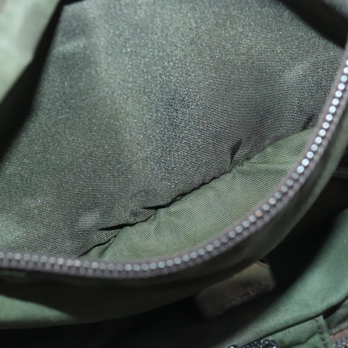 PRADA Backpack Nylon Green Auth bs18109