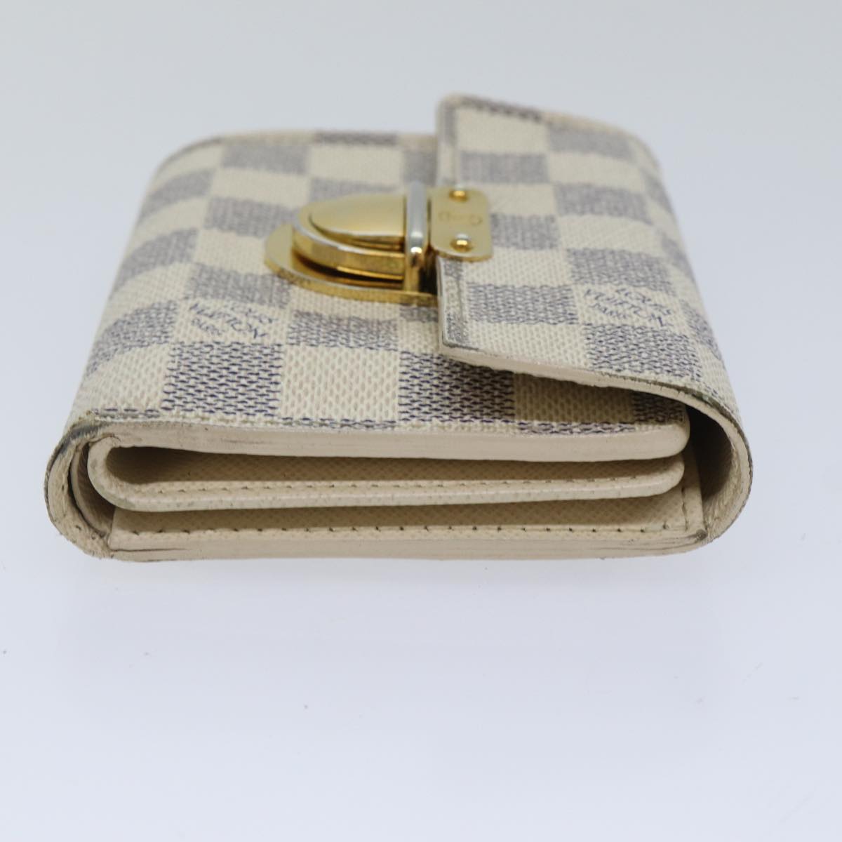 LOUIS VUITTON Damier Azur Portefeuille Koala Trifold Wallet N60013 Auth bs18110