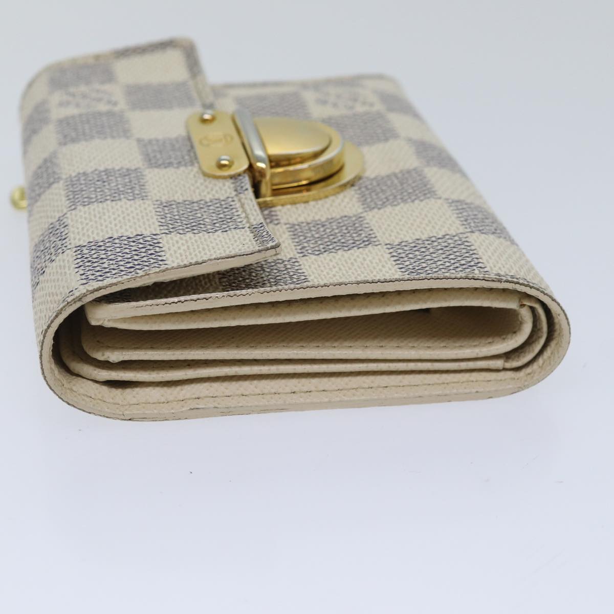 LOUIS VUITTON Damier Azur Portefeuille Koala Trifold Wallet N60013 Auth bs18110