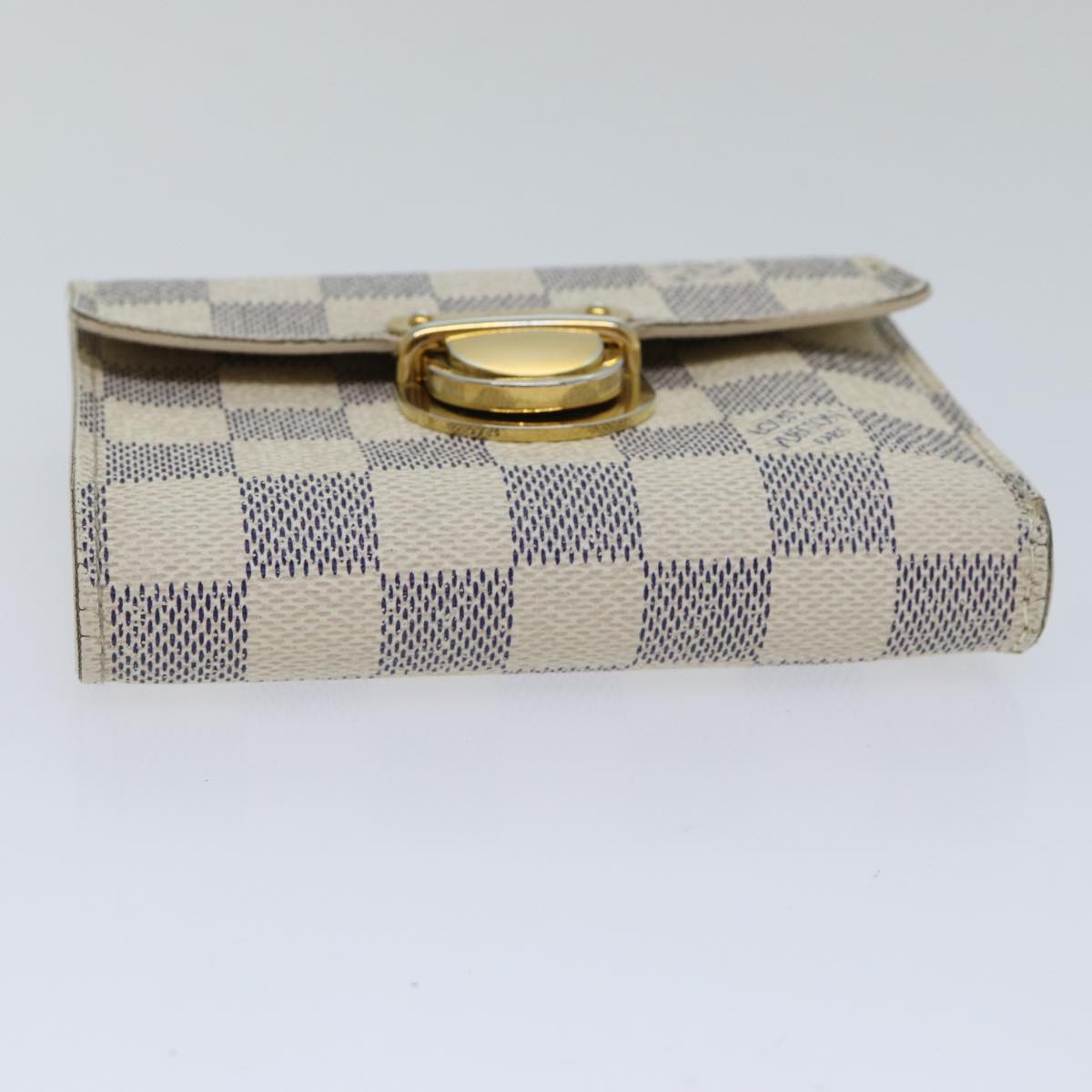 LOUIS VUITTON Damier Azur Portefeuille Koala Trifold Wallet N60013 Auth bs18110