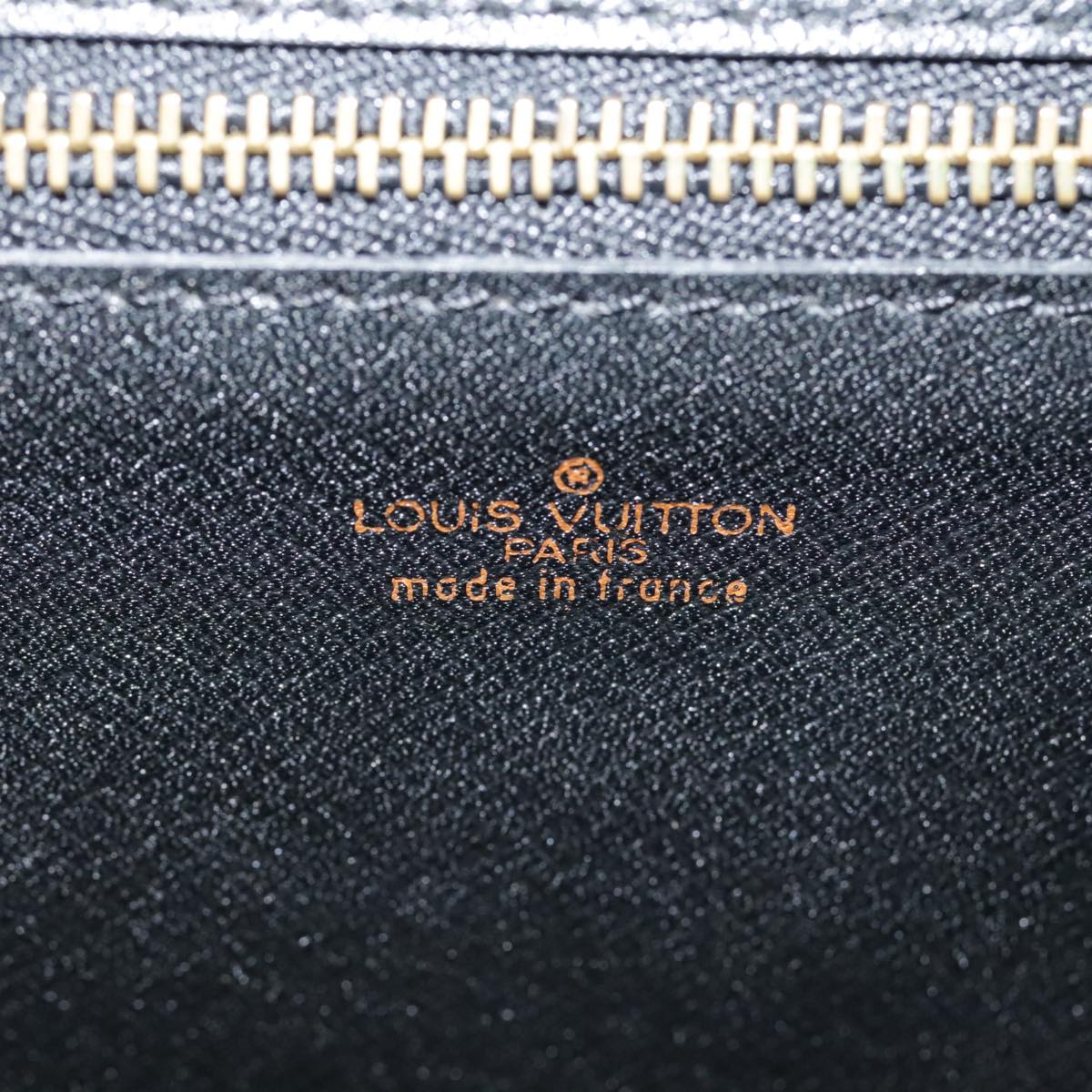 LOUIS VUITTON Epi Montaigne 27 Clutch Bag Blue M52655 LV Auth bs18131