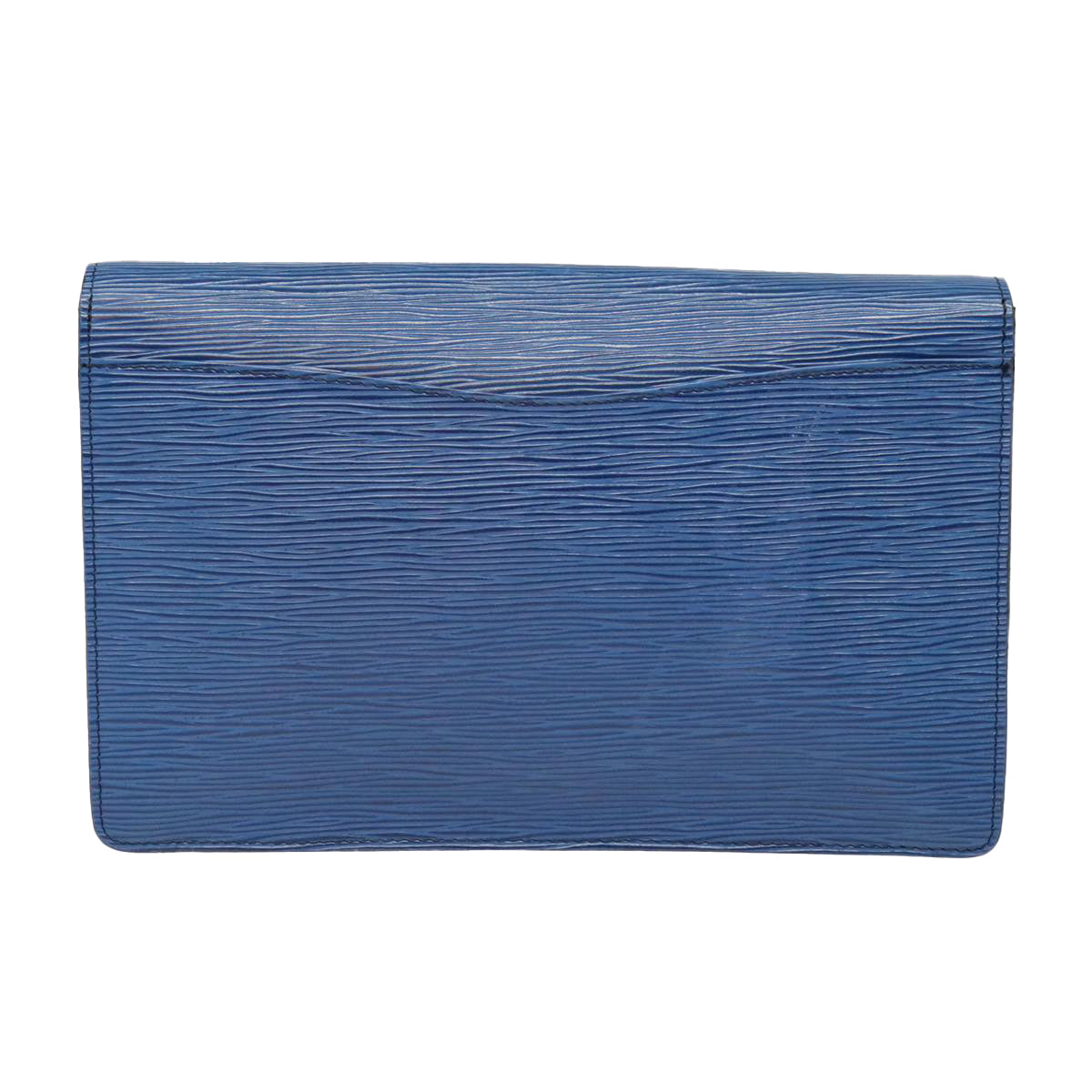 LOUIS VUITTON Epi Montaigne 27 Clutch Bag Blue M52655 LV Auth bs18131 - 0