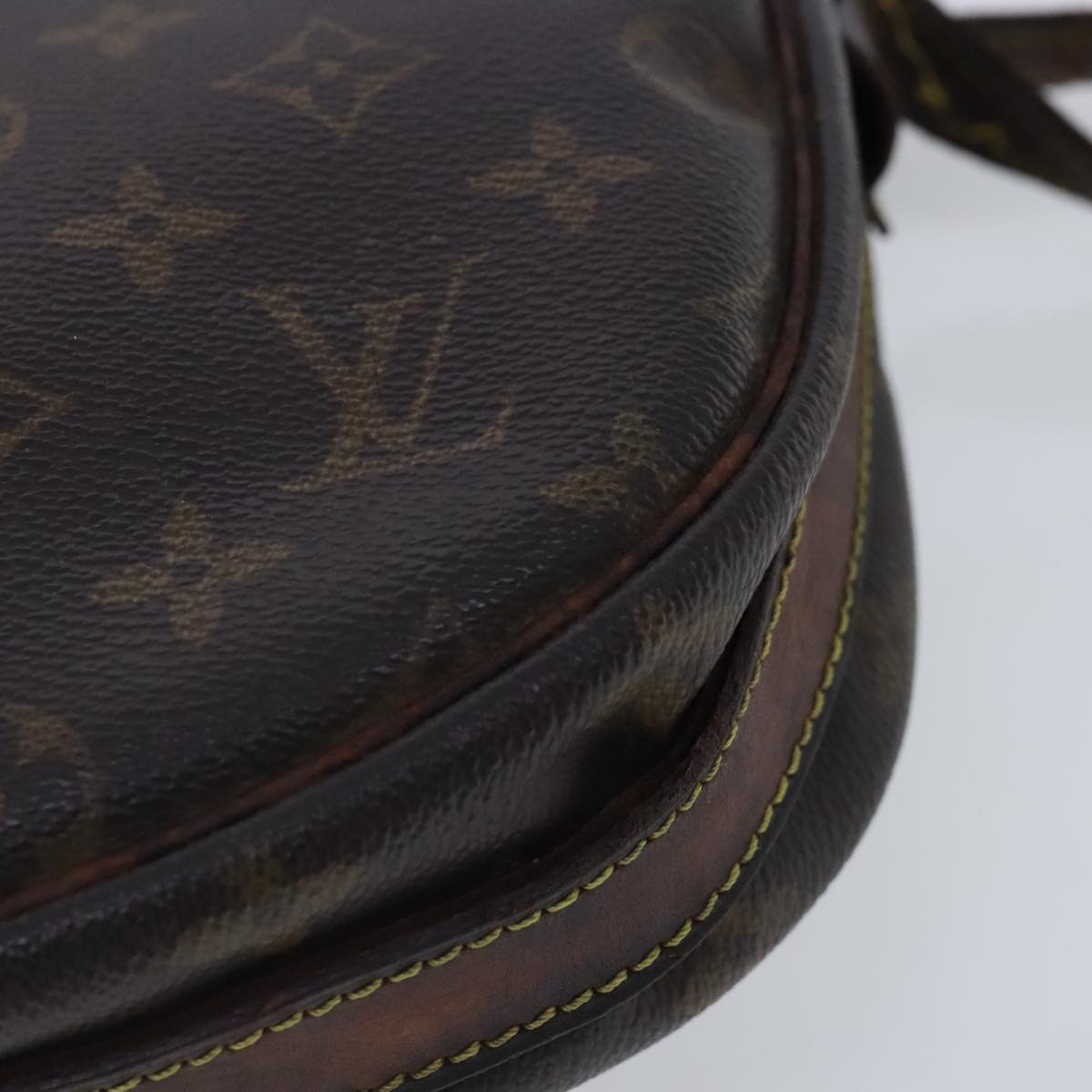 LOUIS VUITTON Monogram Jeune Fille GM Shoulder Bag M51225 LV Auth bs18136