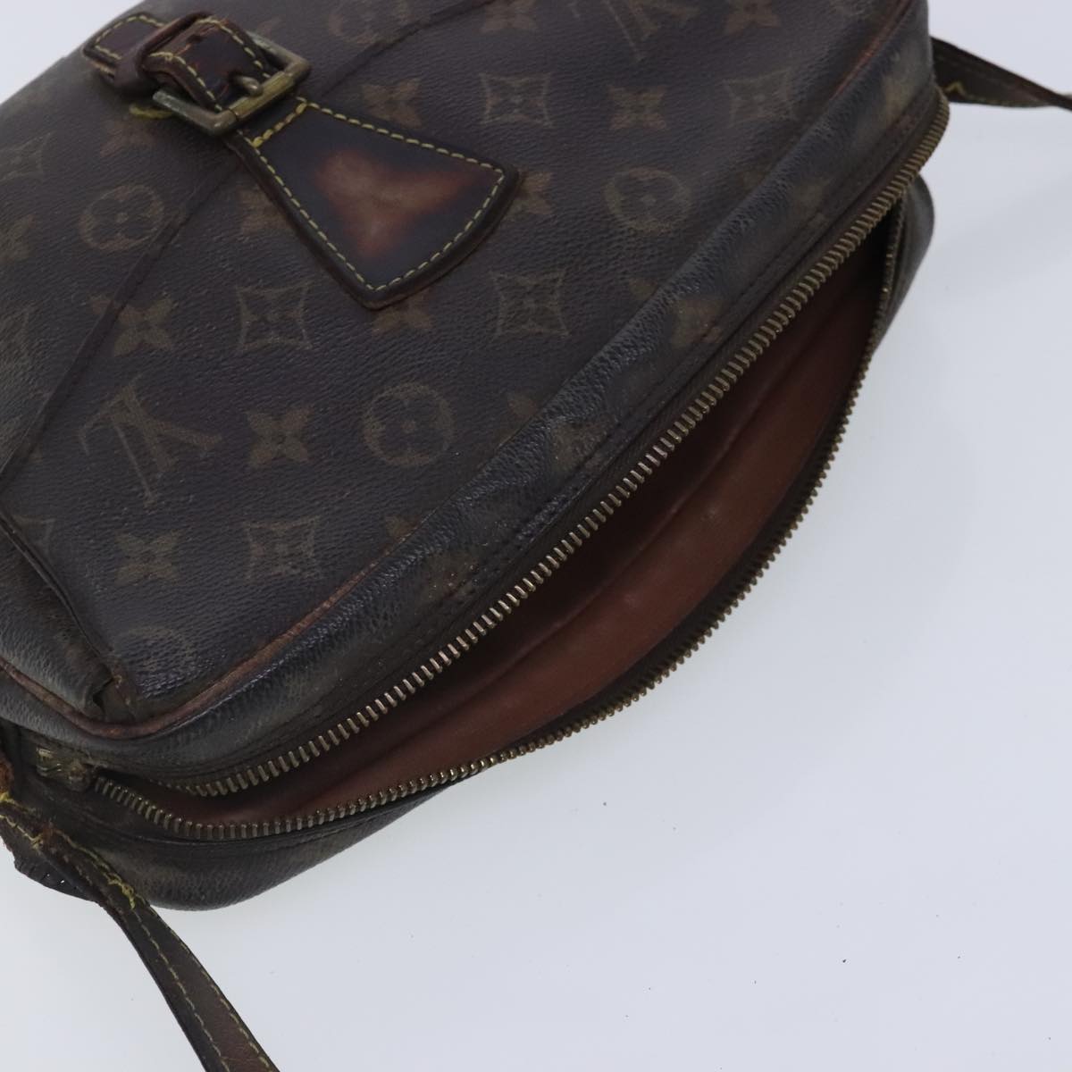 LOUIS VUITTON Monogram Jeune Fille GM Shoulder Bag M51225 LV Auth bs18136