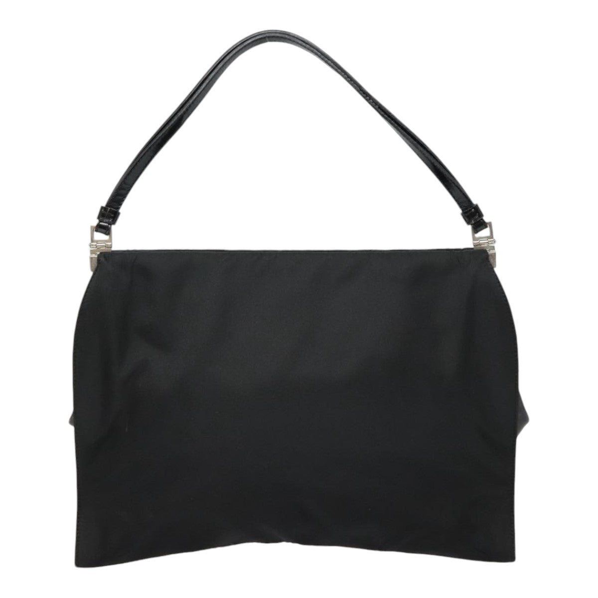 PRADA Shoulder Bag Nylon Black Auth bs18140