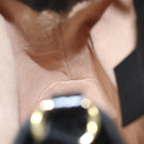 GUCCI Sherry Line Shoulder Bag Suede Red Gold Navy 550620 Auth bs18146-19