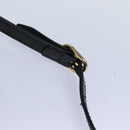 GUCCI Sherry Line Shoulder Bag Suede Red Gold Navy 550620 Auth bs18146-8