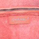CHANEL Matelasse Chain Boy Chanel Shoulder Bag Leather Orange CC Auth bs18169-18