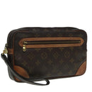 LOUIS VUITTON Monogram Marly Dragonne GM Clutch Bag M51825 LV Auth bs18192-1