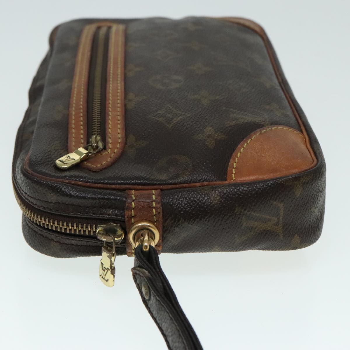 LOUIS VUITTON Monogram Marly Dragonne GM Clutch Bag M51825 LV Auth bs18192