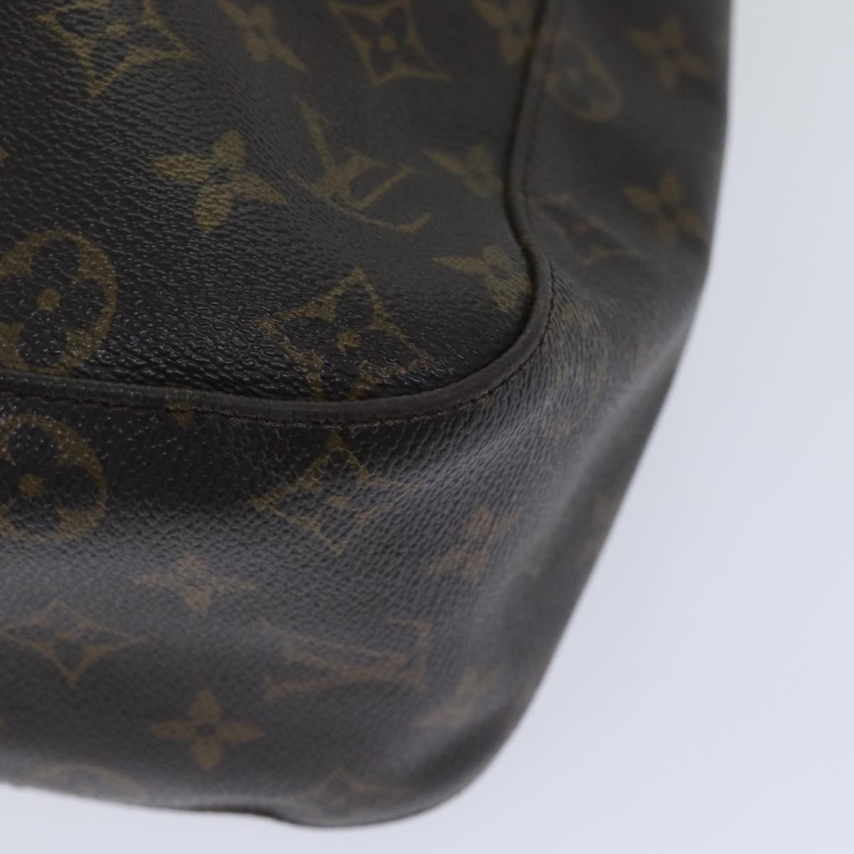 LOUIS VUITTON Monogram Looping GM Shoulder Bag M51145 LV Auth bs18194