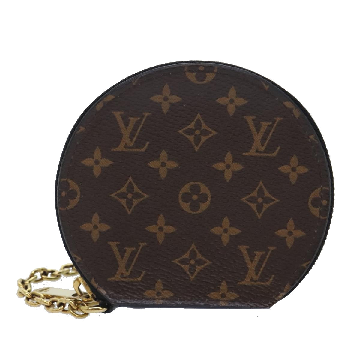 LOUIS VUITTON Monogram Micro Boite Chapo Coin Purse M63597 LV Auth bs18226