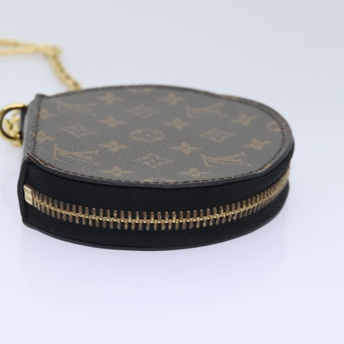 LOUIS VUITTON Monogram Micro Boite Chapo Coin Purse M63597 LV Auth bs18226