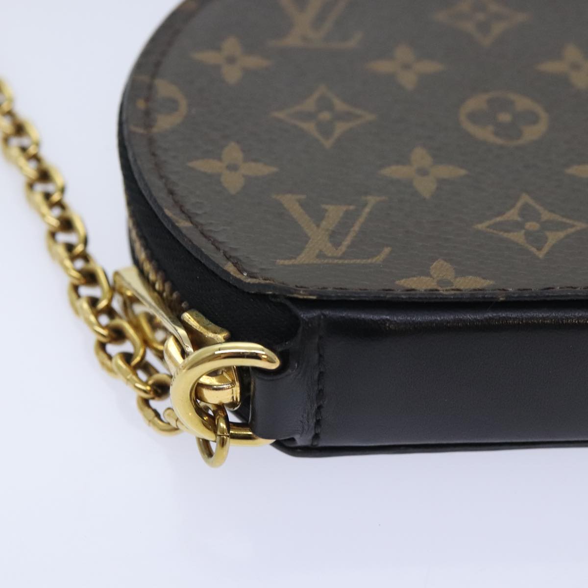 LOUIS VUITTON Monogram Micro Boite Chapo Coin Purse M63597 LV Auth bs18226