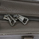 BALLY Hand Bag Leather Gray Silver Auth bs18244-10