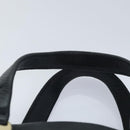 Salvatore Ferragamo Vala Hand Bag Leather Black Gold Auth bs18289-14