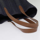 HERMES Calicut Denim Tote Bag Canvas Navy Auth bs18295-8