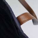 HERMES Calicut Denim Tote Bag Canvas Navy Auth bs18295-21