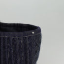 HERMES Calicut Denim Tote Bag Canvas Navy Auth bs18295-16
