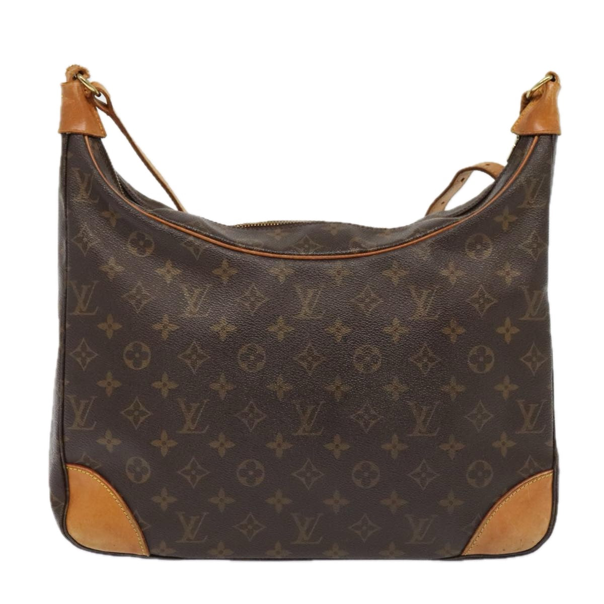 LOUIS VUITTON Monogram Boulogne 35 Shoulder Bag M51260 LV Auth bs18303