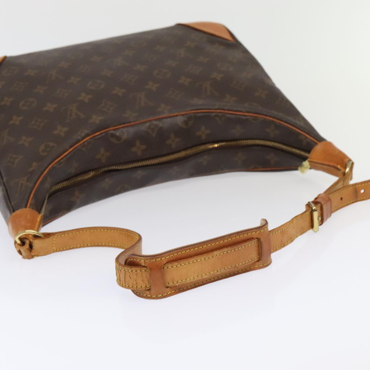 LOUIS VUITTON Monogram Boulogne 35 Shoulder Bag M51260 LV Auth bs18303