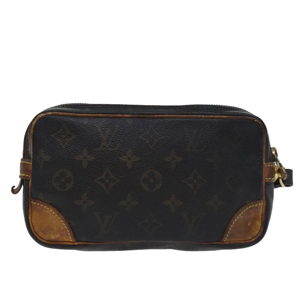 LOUIS VUITTON Monogram Marly Dragonne PM Clutch Bag M51827 LV Auth bs18308 - 0