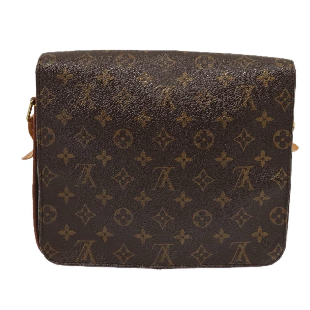 LOUIS VUITTON Monogram Cartouchiere GM Shoulder Bag M51252 LV Auth bs18309 - 0