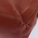 LOEWE Velazquez Twist Hand Bag Leather 2way Red Auth bs18310-15