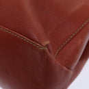 LOEWE Velazquez Twist Hand Bag Leather 2way Red Auth bs18310-17