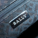 BALLY Shoulder Bag Nylon Black Auth bs18320-18