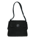 BALLY Shoulder Bag Nylon Black Auth bs18320-13
