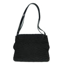 BALLY Shoulder Bag Nylon Black Auth bs18320-2