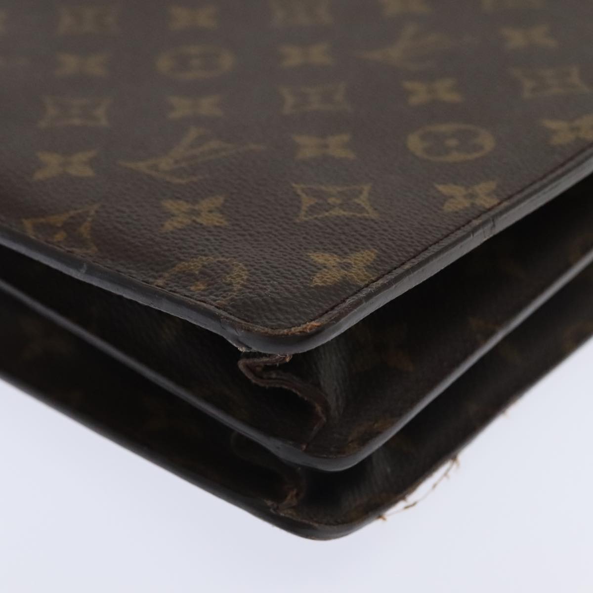 LOUIS VUITTON Monogram Serviette Conseiller Briefcase M53331 LV Auth bs18334