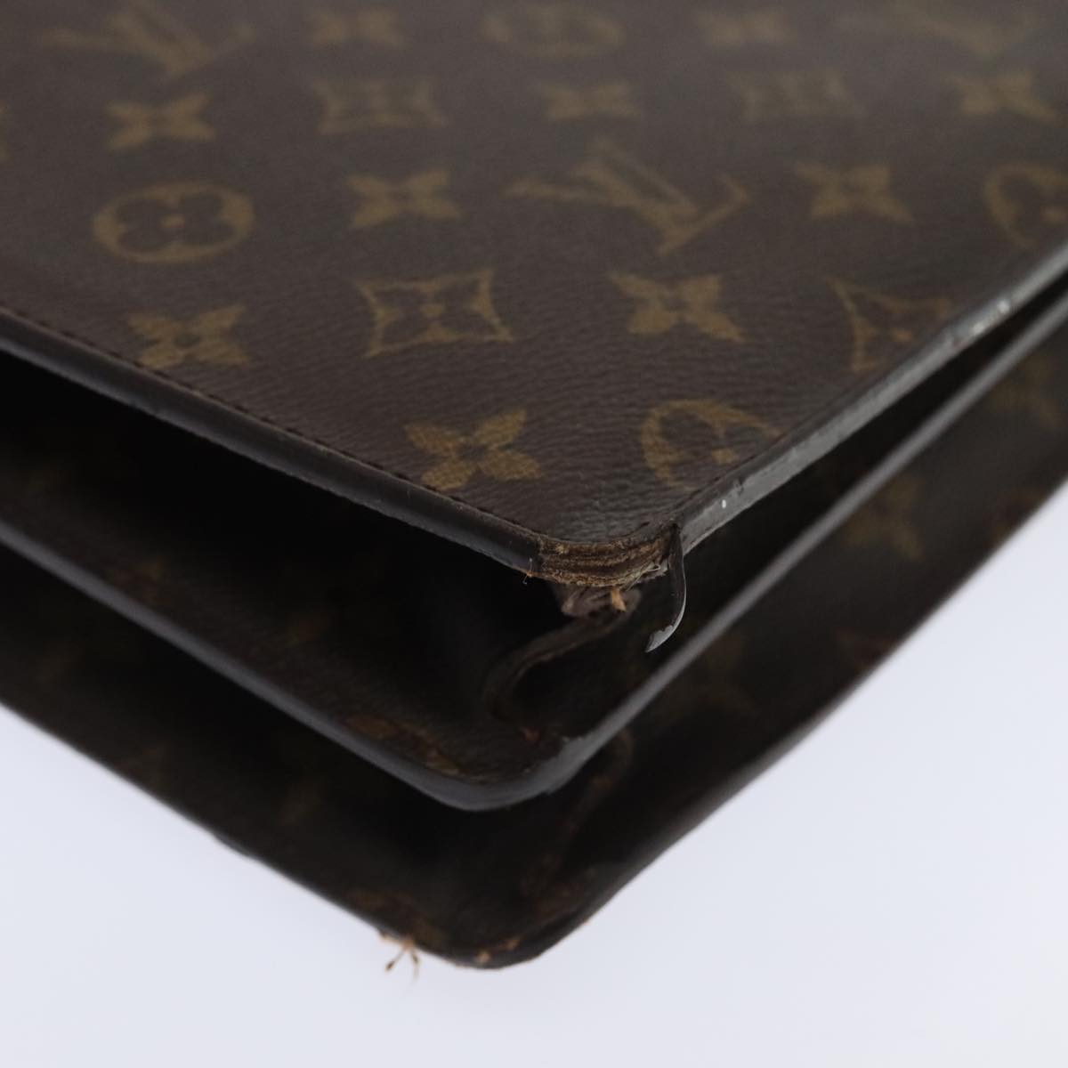 LOUIS VUITTON Monogram Serviette Conseiller Briefcase M53331 LV Auth bs18334