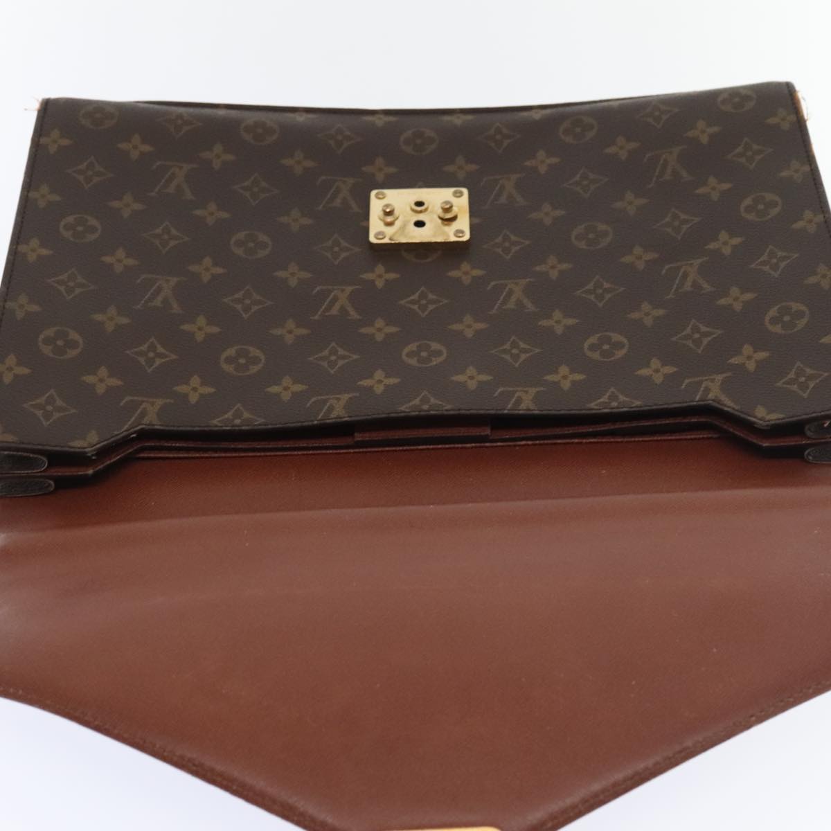 LOUIS VUITTON Monogram Serviette Conseiller Briefcase M53331 LV Auth bs18334